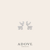 Christmas Theme Reindeer Earrings